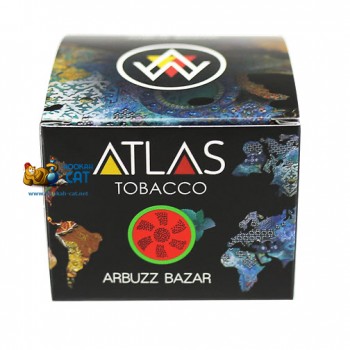 Табак для кальяна Atlas Tobacco Arbuzz Bazar (Атлас Арбуз) 100г Акцизный - фото 1