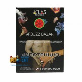 Табак Atlas Tobacco Arbuzz Bazar (Арбуз) 25г Акцизный Табак Atlas Tobacco Arbuzz Bazar (Арбуз) 25г Акцизный