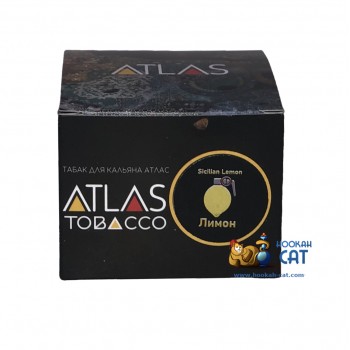 Табак для кальяна Atlas Tobacco Sicilian Lemon (Атлас Лимон) 100г Акцизный - фото 1