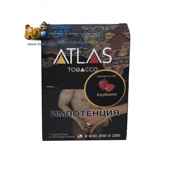 Табак для кальяна Atlas Tobacco Strawberry Land (Атлас Клубника) 25г Акцизный - фото 1