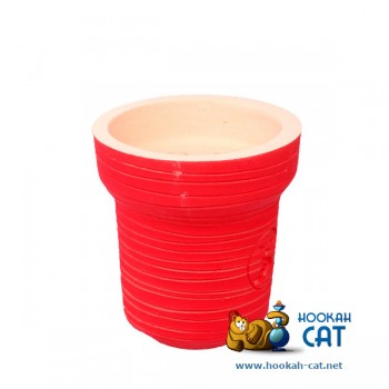 Чаша для кальяна ST Phunnel Indigo Infinity Red (СТ Фаннел Индиго Инфинити Красная) оригинал - фото 1