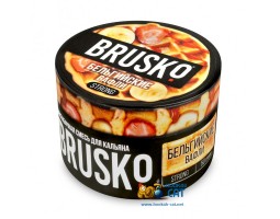 Бестабачная смесь Brusko Strong Бельгийские Вафли 50г