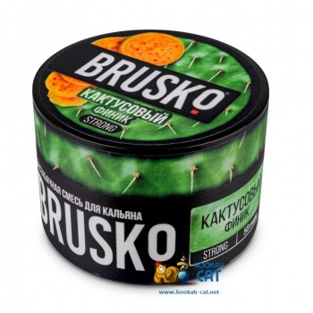 Бестабачная смесь для кальяна Brusko Strong Кактусовый Финик (Бруско Стронг) 50г - фото 1 Бестабачная смесь для кальяна Brusko Strong Кактусовый Финик (Бруско Стронг) 50г - фото 1