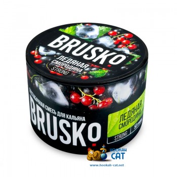 Бестабачная смесь для кальяна Brusko Strong Ледяная Смородина (Бруско Стронг) 50г - фото 1 Бестабачная смесь для кальяна Brusko Strong Ледяная Смородина (Бруско Стронг) 50г - фото 1