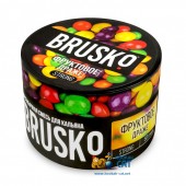 Бестабачная смесь Brusko Strong Фруктовое Драже 50г Бестабачная смесь Brusko Strong Фруктовое Драже 50г