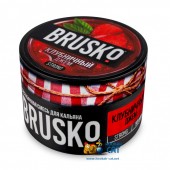 Бестабачная смесь Brusko Strong Клубничный Джем 50г Бестабачная смесь Brusko Strong Клубничный Джем 50г