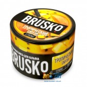 Бестабачная смесь Brusko Strong Тропический Смузи 50г Бестабачная смесь Brusko Strong Тропический Смузи 50г