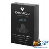 Смесь Chabacco Strawberry Shake (Клубничный Шейк) Medium 50г Смесь Chabacco Strawberry Shake (Клубничный Шейк) Medium 50г