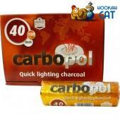 Саморазжигающийся уголь для кальяна Carbopol 10 шт. (40мм) Саморазжигающийся уголь для кальяна Carbopol 10 шт. (40мм)