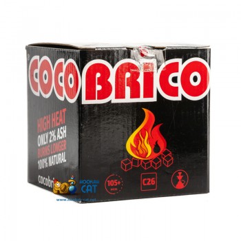 Уголь для кальяна Cocobrico XL (Кокобрико Большой) 64 шт. (26мм, 1кг) - фото 1 Уголь для кальяна Cocobrico XL (Кокобрико Большой) 64 шт. (26мм, 1кг) - фото 1