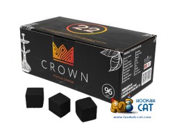 Уголь для кальяна Crown (Краун) 96 шт. (22мм, 1кг) Уголь для кальяна Crown (Краун) 96 шт. (22мм, 1кг)