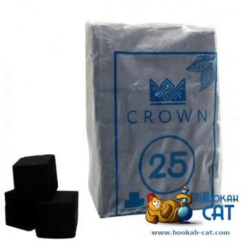 Уголь для кальяна Crown Horeca (Краун) 72 шт. (25мм, 1кг) - фото 1