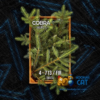 Табак для кальяна Cobra Select Fir (Кобра Пихта Селект) 40г Акцизный - фото 1 Табак для кальяна Cobra Select Fir (Кобра Пихта Селект) 40г Акцизный - фото 1