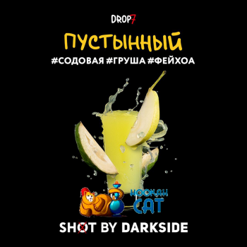 Табак для кальяна Dark Side Shot Пустынный (Дарк Сайд Шот) 30г Акцизный - фото 1