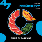 Табак Dark Side Shot 47 Грейпфрут Персик Мята 25г Табак Dark Side Shot 47 Грейпфрут Персик Мята 25г
