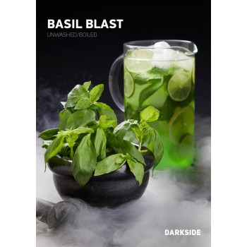 Заказать кальянный табак Darkside Basil Blast (Дарксайд Базилик) 30г онлайн с доставкой всей России - фото 1
