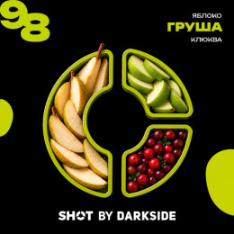 Табак DarkSide Shot 98 Груша Яблоко Клюква 25г