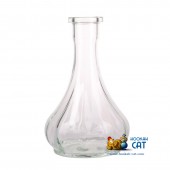 Колба для кальяна Vessel Glass Drops Капля Прозрачная 