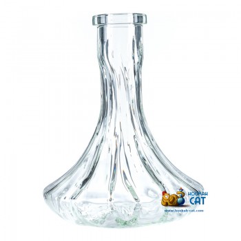 Колба для кальяна Vortex Transparent Спираль (Вортекс Прозрачная) - фото 1