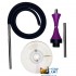 Кальян HookahTree Envy Purple Matte (ХукаТри Энвай Фиолетовый Матовый Шахта, Мундштук) фото - 3