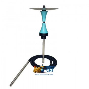 Кальян HookahTree Envy Tiffany (ХукаТри Энвай Бирюзово-Голубой Шахта, Мундштук) - фото 1