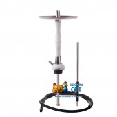 Кальян MattPear Simple S Pro Ball White (Шахта, Шланг, Мундштук, Диффузор) Кальян MattPear Simple S Pro Ball White (Шахта, Шланг, Мундштук, Диффузор)