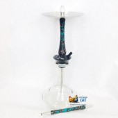 Кальян Union Sleek Акрил Шишки Бирюзовый Кальян Union Sleek Акрил Шишки Бирюзовый