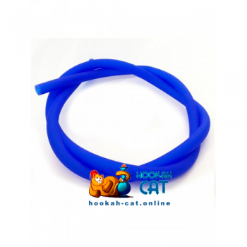 Силиконовый шланг для кальяна Hype Blue Matte (Хайп Матовый Синий) - фото 1