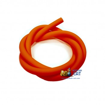 Силиконовый шланг для кальяна Soft Touch Orange (Софт Тач Оранжевый) - фото 1