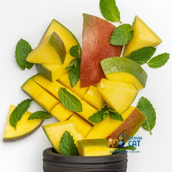 Табак для кальяна Jibiar Fresh Mango Mix (Джибиар Свежий Манго Микс) Акцизный 50г - фото 1