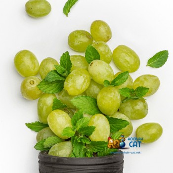 Табак для кальяна Jibiar Grape Mint (Джибиар Виноград Мята) Акцизный 50г - фото 1