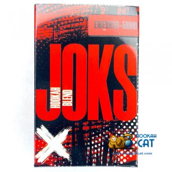Бестабачная смесь для кальяна Joks (Джокс) Ежевика Банан 50г - фото 1