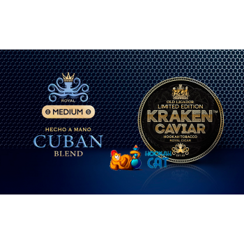 Заказать кальянный табак Kraken Caviar Cuban Blend (Кракен Савиар Кубанский) 30г онлайн с доставкой всей России - фото 1