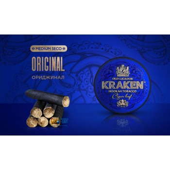 Заказать кальянный табак Kraken Original S01 Medium Seco (Кракен Ориджинал) 100г онлайн с доставкой всей России - фото 1