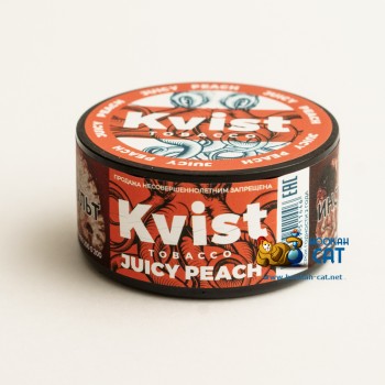 Табак для кальяна Kvist Tobacco Juicy Peach (Квист Сочный Персик) 25г Акцизный - фото 1