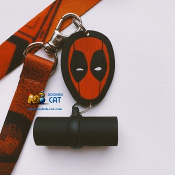 Персональный мундштук для кальяна MoreThanHookah ДэдПул (DeadPool) - фото 1 Персональный мундштук для кальяна MoreThanHookah ДэдПул (DeadPool) - фото 1