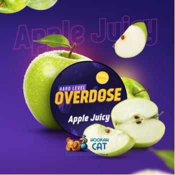 Заказать кальянный табак Overdose Apple Juicy (Овердос Яблоко) 200г онлайн с доставкой всей России - фото 1 Заказать кальянный табак Overdose Apple Juicy (Овердос Яблоко) 200г онлайн с доставкой всей России - фото 1