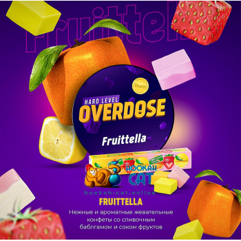 Заказать кальянный табак Overdose Fruittella (Овердос Фрутелла) 100г онлайн с доставкой всей России - фото 1 Заказать кальянный табак Overdose Fruittella (Овердос Фрутелла) 100г онлайн с доставкой всей России - фото 1