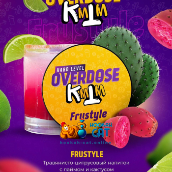 Заказать кальянный табак Overdose Frustyle (Овердос Кактус Лайм) 25г онлайн с доставкой всей России - фото 1