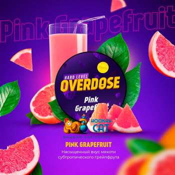 Заказать кальянный табак Overdose Pink Grapefruit (Овердос Грейпфрут) 100г онлайн с доставкой всей России - фото 1 Заказать кальянный табак Overdose Pink Grapefruit (Овердос Грейпфрут) 100г онлайн с доставкой всей России - фото 1