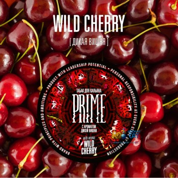 Табак для кальяна Prime Basic Wild Cherry (Прайм Бэйсик Дикая Вишня) 25г Акцизный - фото 1