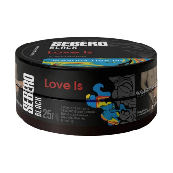Табак для кальяна Sebero Black Love Is (Себеро Блэк с ароматом Жвачка Лав Из) 25г - фото 1 Табак для кальяна Sebero Black Love Is (Себеро Блэк с ароматом Жвачка Лав Из) 25г - фото 1
