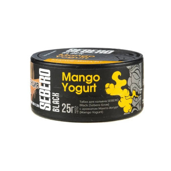 Табак для кальяна Sebero Black Mango Yogurt (Себеро Блэк с ароматом Манго Йогурт) 25г - фото 1
