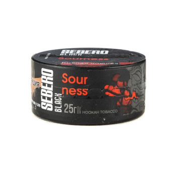 Табак для кальяна Sebero Black Sourness (Себеро Блэк с ароматом Кислая Клюква) 25г - фото 1