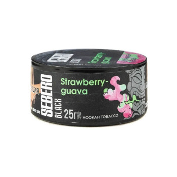 Табак для кальяна Sebero Black Strawberry Guava (Себеро Блэк с ароматом Клубника Гуава) 25г - фото 1 Табак для кальяна Sebero Black Strawberry Guava (Себеро Блэк с ароматом Клубника Гуава) 25г - фото 1