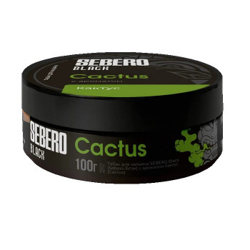 Табак для кальяна Sebero Black Cactus (Себеро Блэк с ароматом Кактус) 100г - фото 1