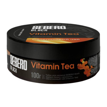Табак для кальяна Sebero Black Vitamin Tea (Себеро Блэк с ароматом Облепиховый Чай) 100г - фото 1 Табак для кальяна Sebero Black Vitamin Tea (Себеро Блэк с ароматом Облепиховый Чай) 100г - фото 1