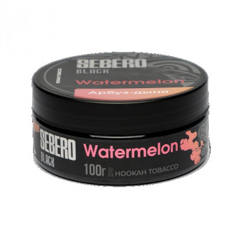 Табак для кальяна Sebero Black Watermelon (Себеро Блэк с ароматом Арбуз Дыня) 100г - фото 1