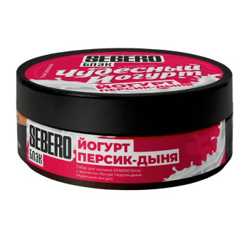 Табак для кальяна Sebero Black Wonder Yogurt (Себеро Блэк с ароматом Чудесный Йогурт Персик Дыня) 100г - фото 1