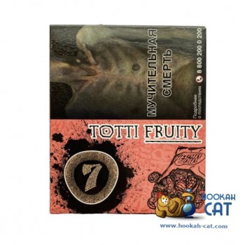 Табак для кальяна Seven Totti Fruity (Семь Тутти Фрутти) 40г Акцизный - фото 1